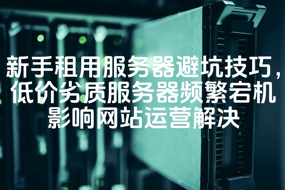 图片[1]-新手租用服务器避坑指南：破解低价劣质宕机难题，保障网站稳定运营-七七源码网