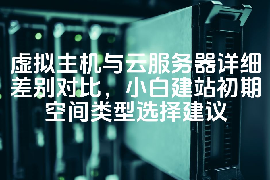 图片[1]-“虚拟主机与云服务器深度对比：新手建站初期空间选择指南”-七七源码网