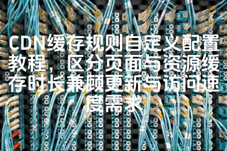 图片[1]-《深度解析：CDN缓存策略定制指南，页面与资源缓存时长优化，平衡更新与访问速度》