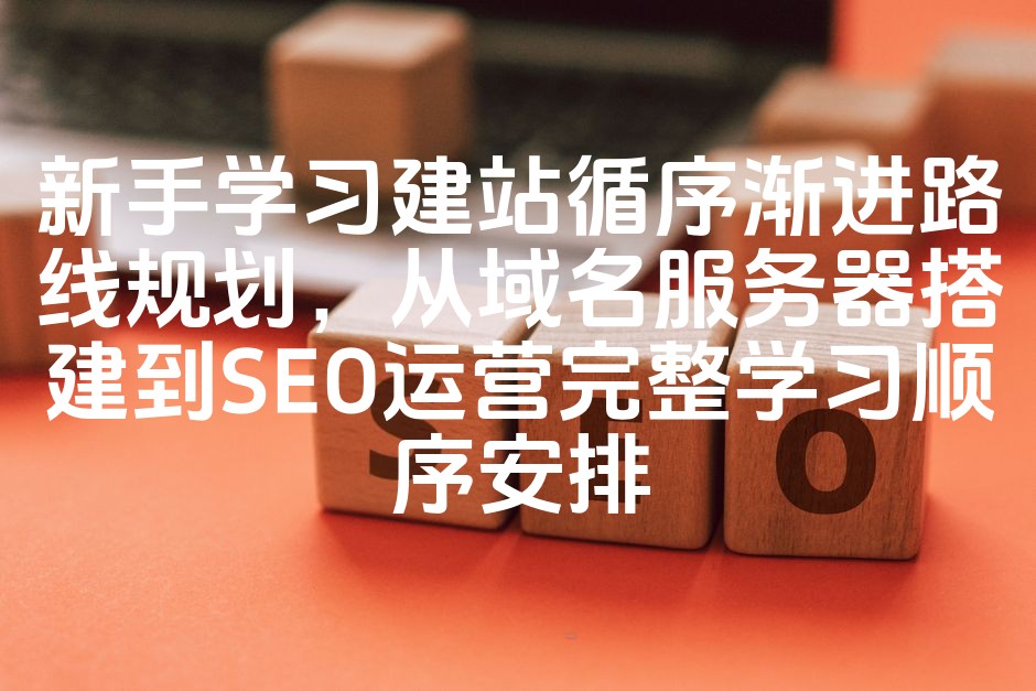 图片[1]-新手建站学习路线：从域名注册到SEO优化，完整步骤与顺序攻略