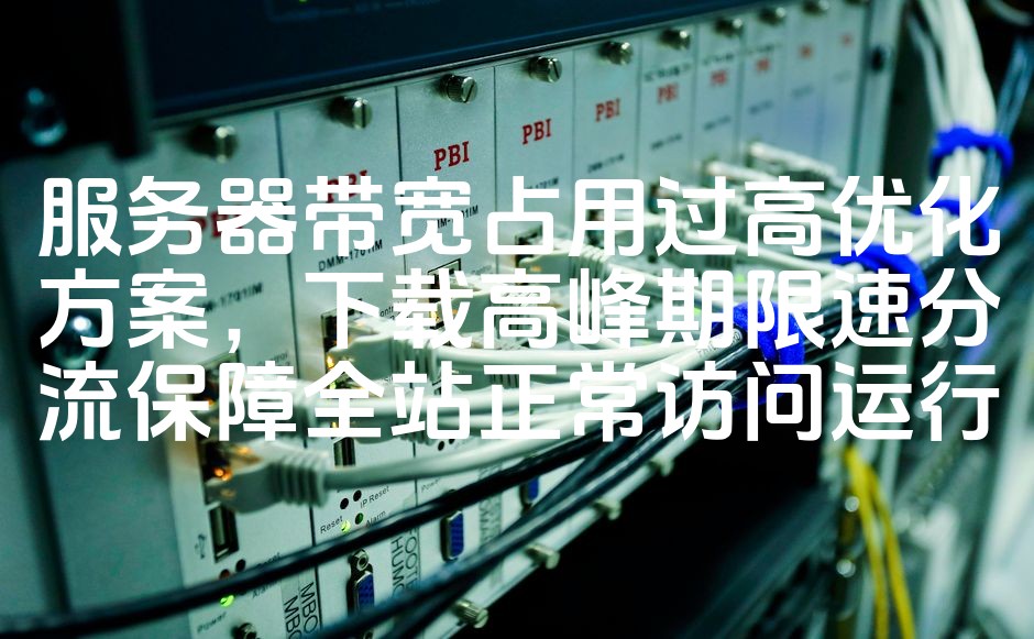 图片[1]-服务器带宽优化：下载高峰期限速分流策略，保障全站稳定访问流畅运行