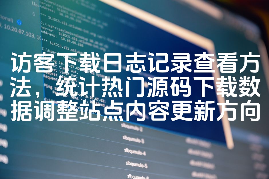 图片[1]-优化访客下载日志，洞察热门源码下载趋势，精准调整网站内容更新策略