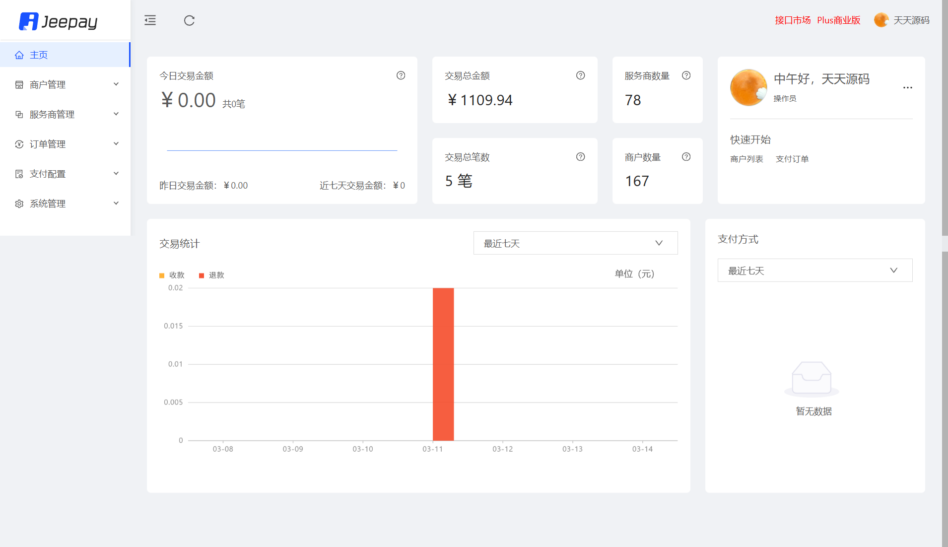 Jeepay开源支付系统 Spring Boot+Vue 图片 Jeepay开源支付系统 Spring Boot+Vue 图片