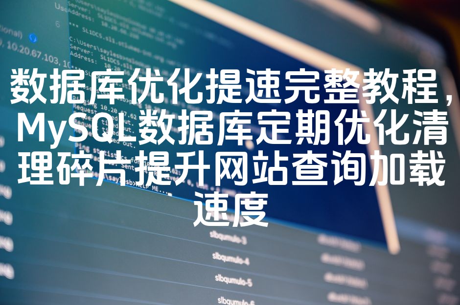 图片[1]-《MySQL数据库深度优化指南：定期清理与碎片处理，助您网站查询加速》-七七源码网