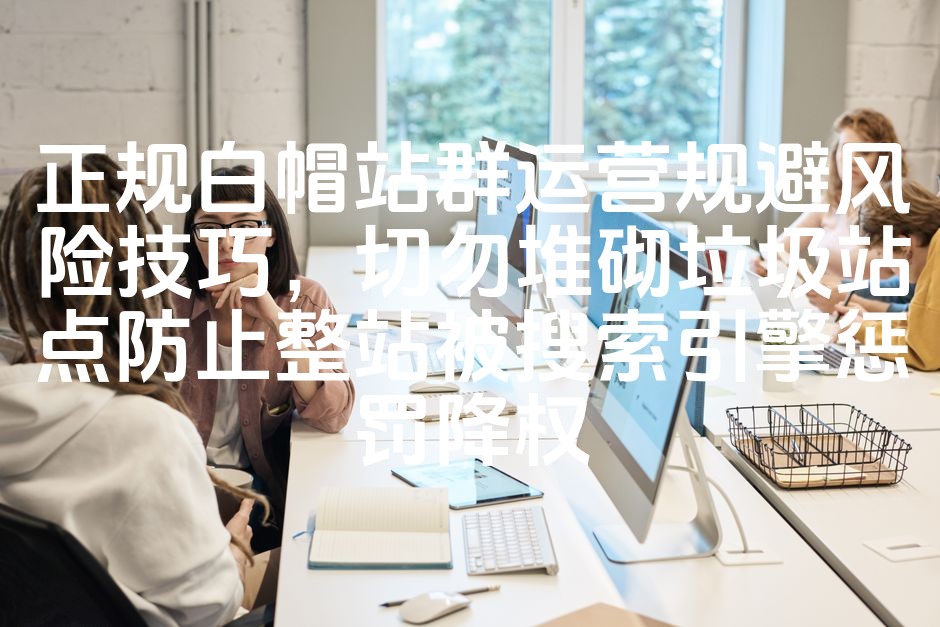 图片[1]-《白帽站群运营风险控制指南：巧避垃圾站点堆砌，确保搜索引擎安全降权防护》-七七源码网