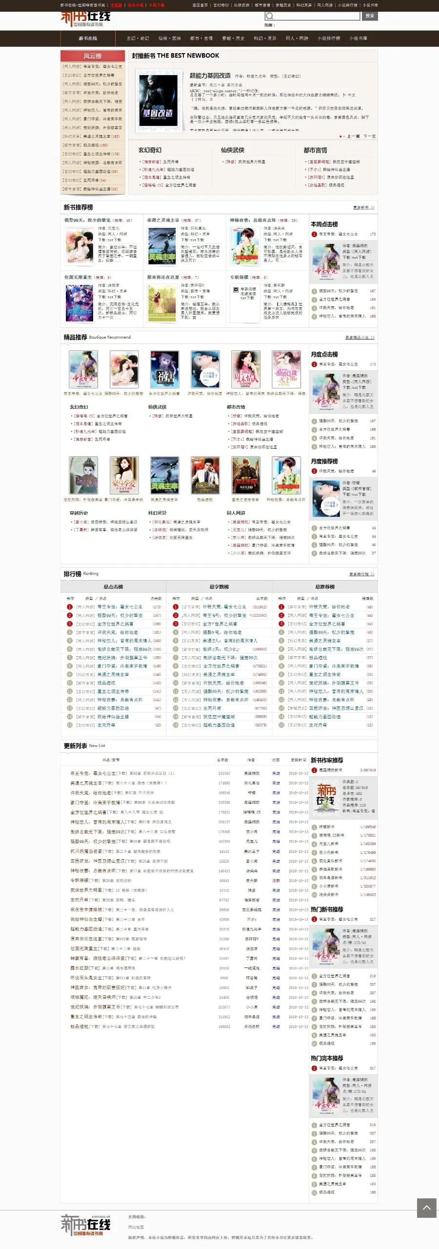 《全自动小说采集系统PHP源码，织梦新书在线小说网站SEO优化版》