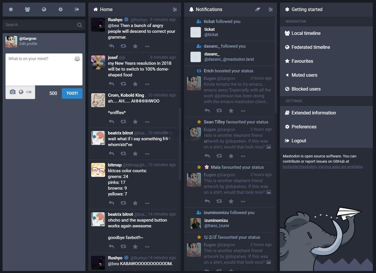 Mastodon开源社交网络服务器软件：Ruby+JavaScript源码全解析-七七源码网