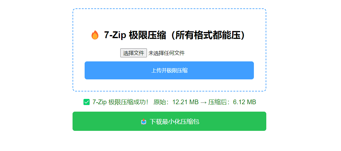 7-Zip极致压缩利器：PHP源码高效压缩神器，支持多层文件嵌套打包-七七源码网
