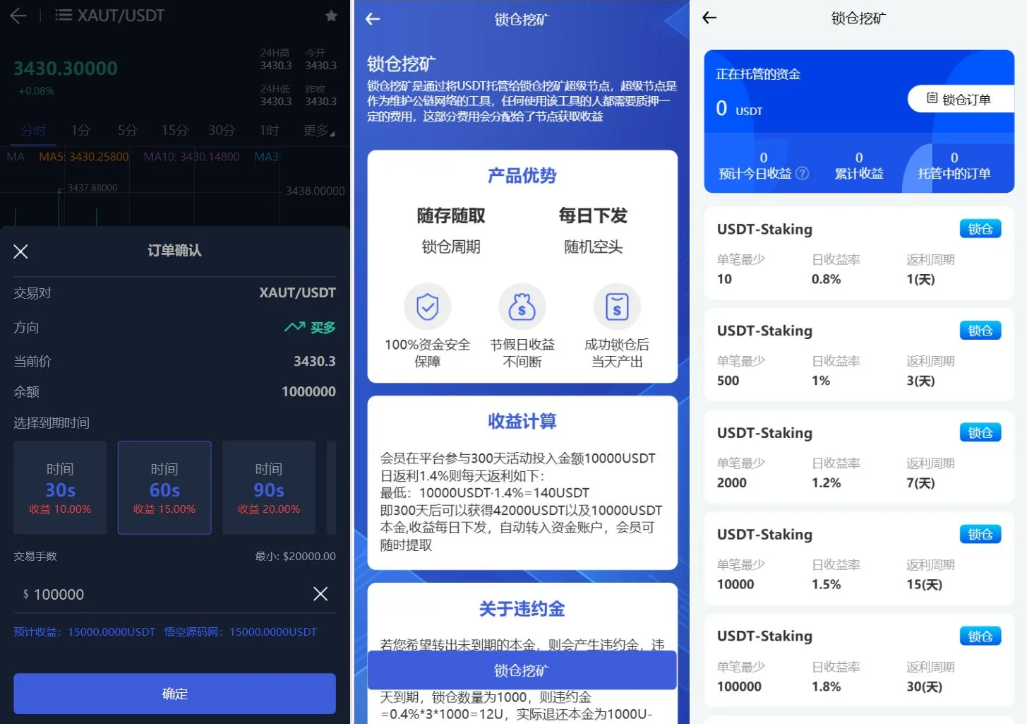 Phemex多语言交易所 PHP系统源码 图片