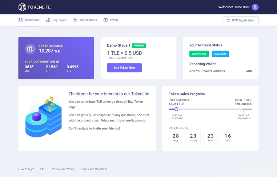 TokenWiz基于PHP+Laravel的ICO STO代币销售管理系统源码 图片