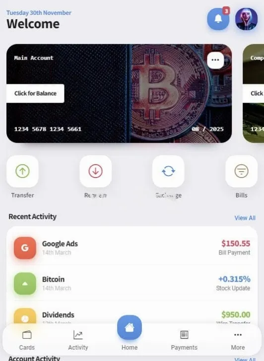 移动支付金融模板网站，金融网页源码下载，优化版移动端金融网页设计-七七源码网