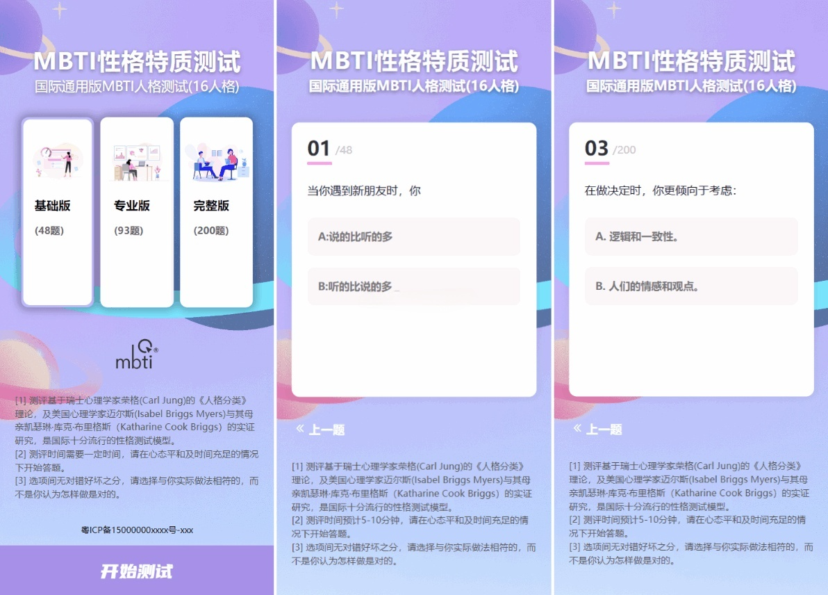 MBTI人格测试系统PHP源码-七七源码网
