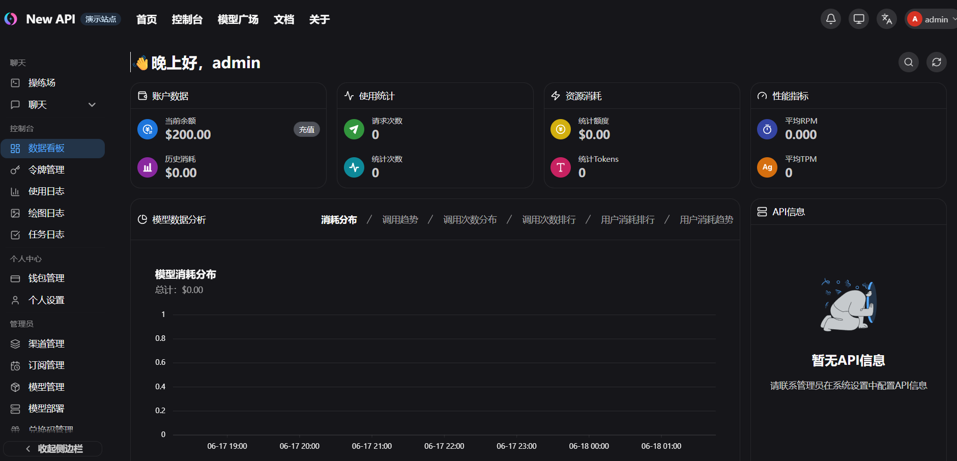 API中转站源码 大模型聚合平台 图片