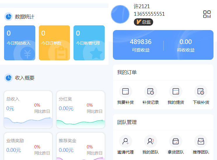 微商代理补货平台——专业商城系统源码-七七源码网