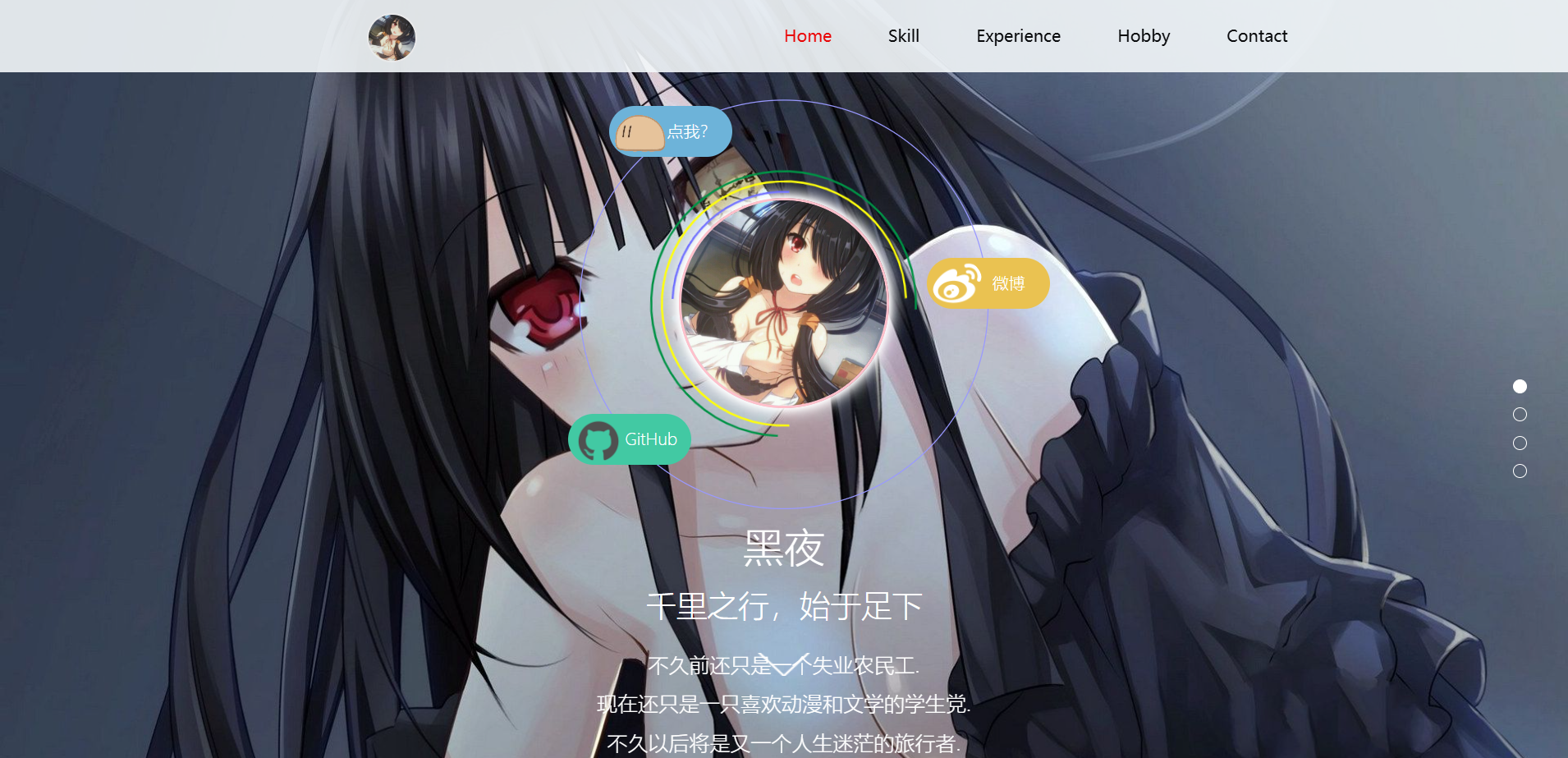 黑夜主权二次元团队SEO优化页面源码解析-七七源码网