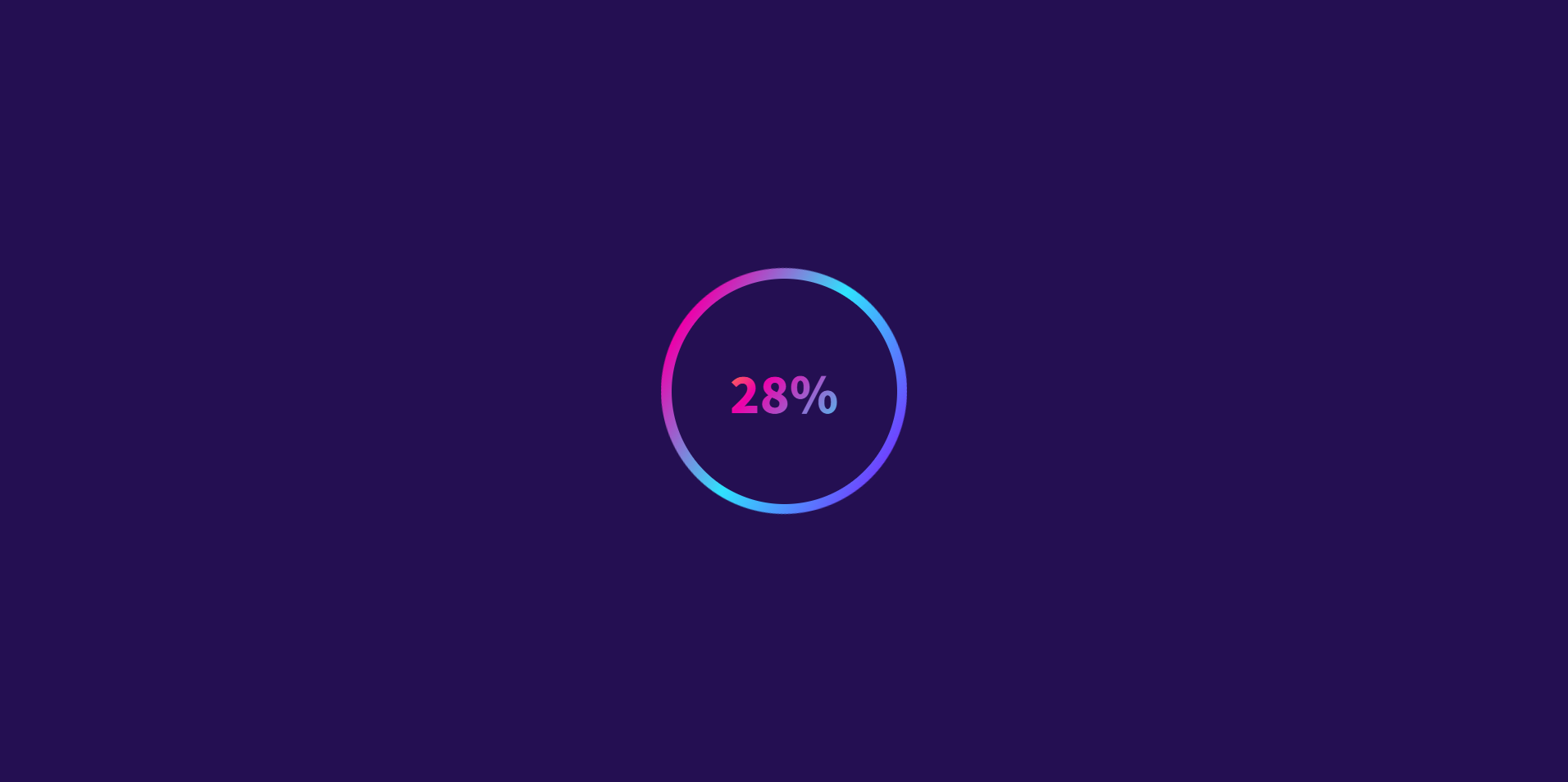 渐变炫光预加载动画HTML5源码教程-七七源码网
