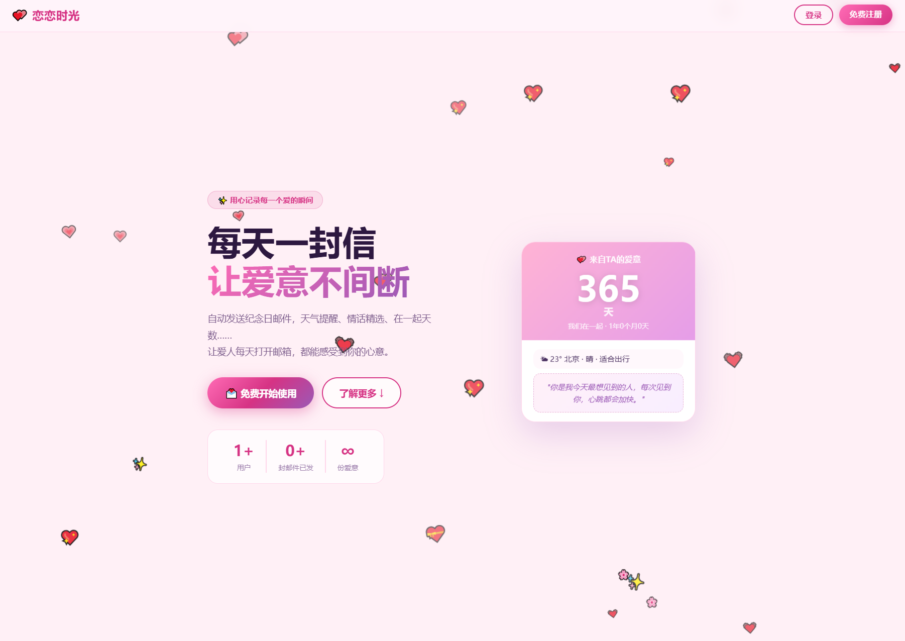 邮箱表白纪念日专属源码-七七源码网