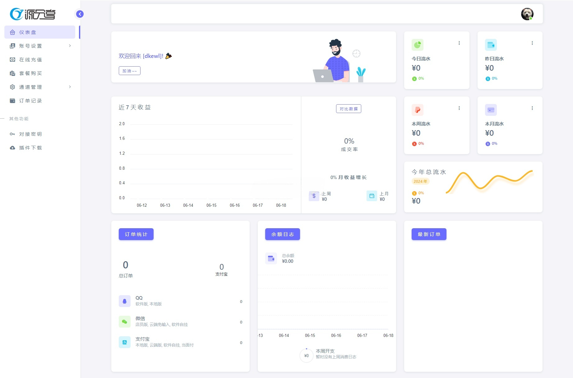 源支付V7开源免签系统源码 图片