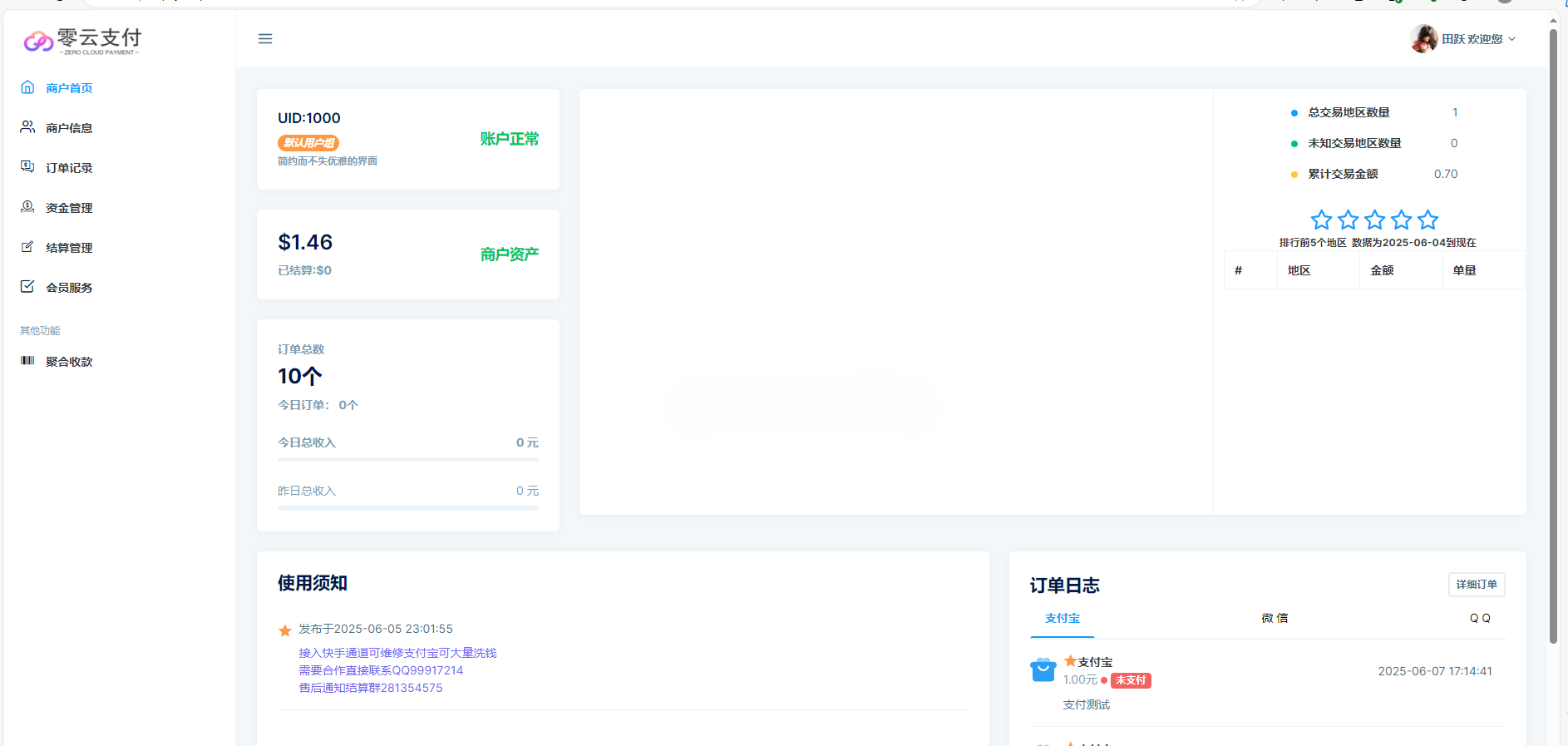 2025易支付模板源码 全开源三合一前台+用户中心+后台可定制-七七源码网