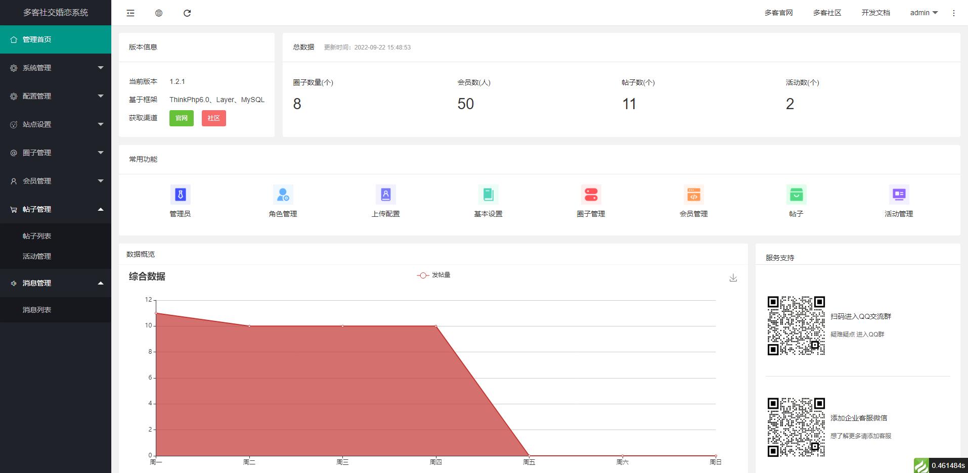 图片[2]-2022年uni-app开发的多端圈子社区论坛系统，全功能跨平台社区解决方案-七七源码网