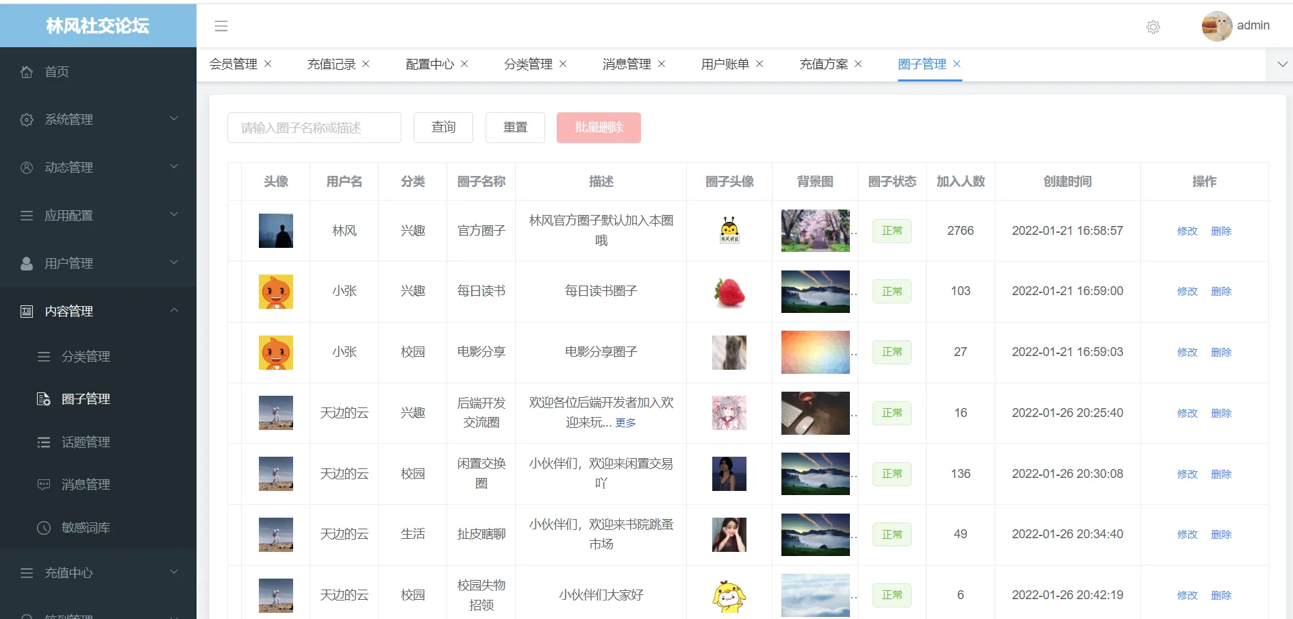 社交论坛交友发帖系统源码 前后端分离多端适配 图片