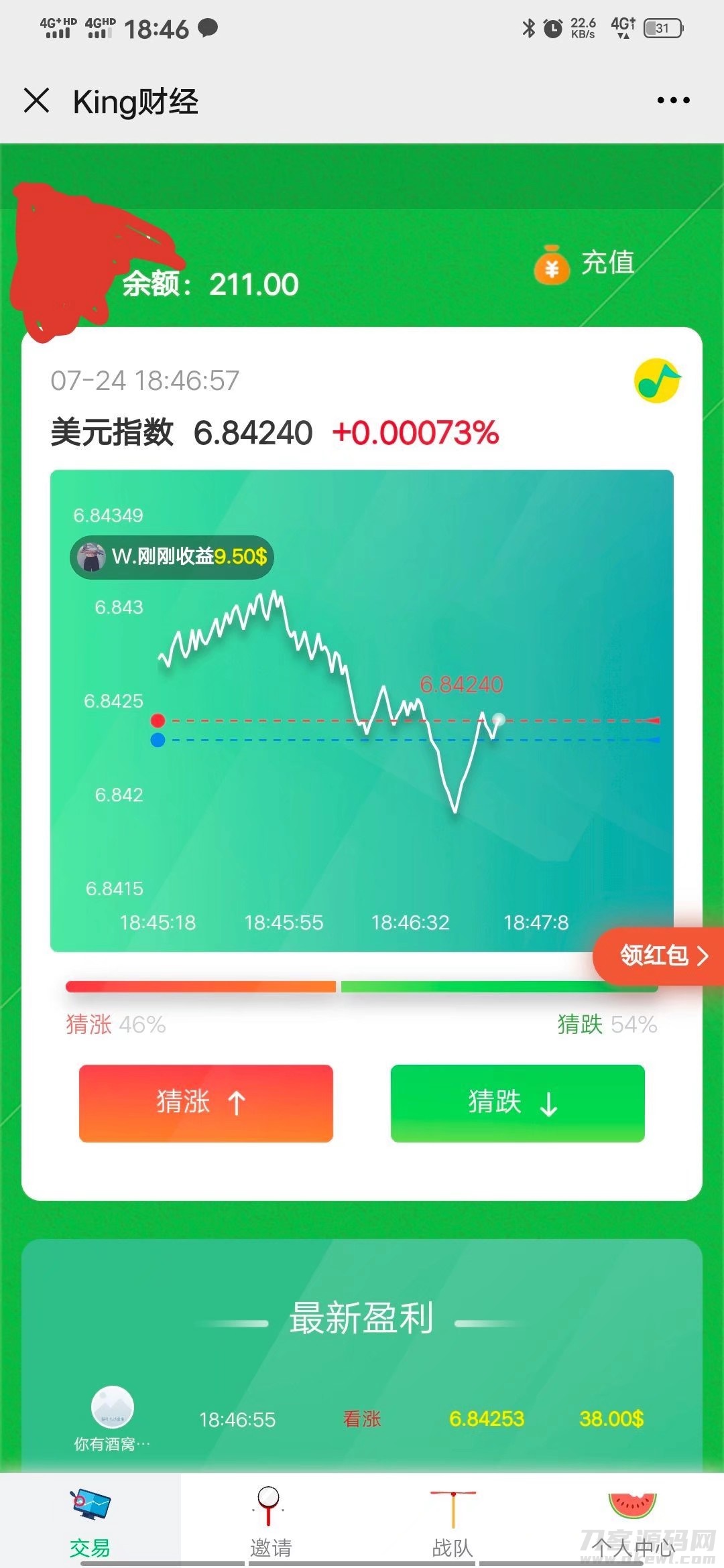 清新自然区块链币圈源码-免微信公众号版+连接付款+营销推广K线一切正常源码-七七源码网