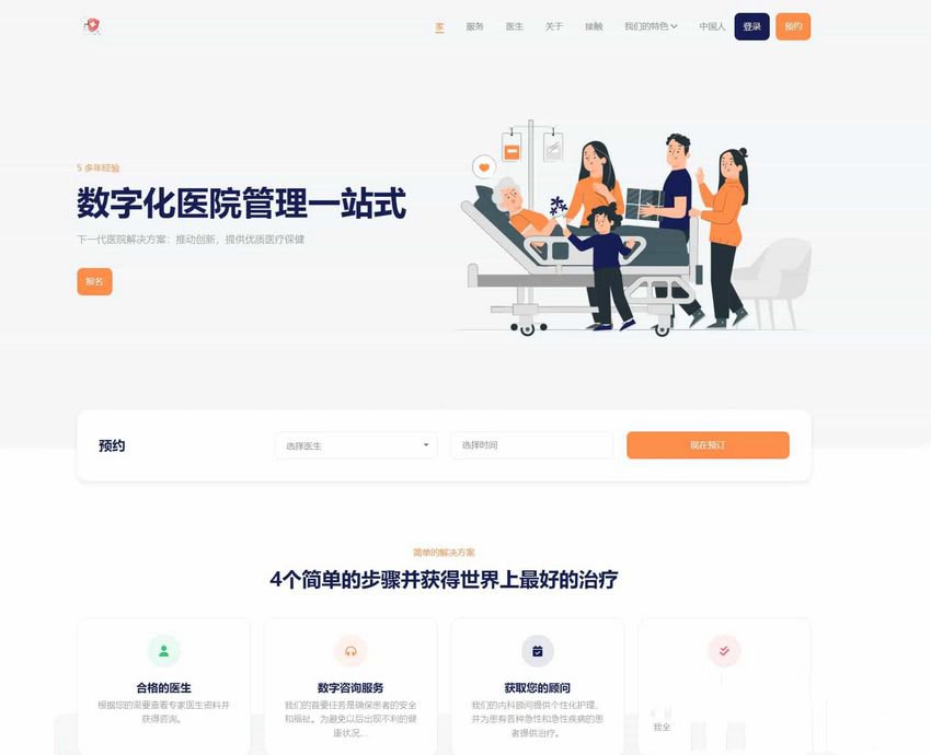 医院管理预约系统源码—优化版,SEO关键词优化-七七源码网