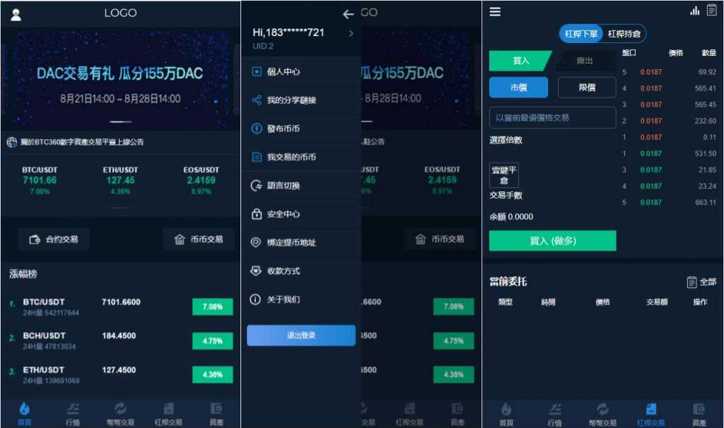 数字货币交易所多语言源码，全功能支持币币/法币/C2C/合约交易系统-七七源码网