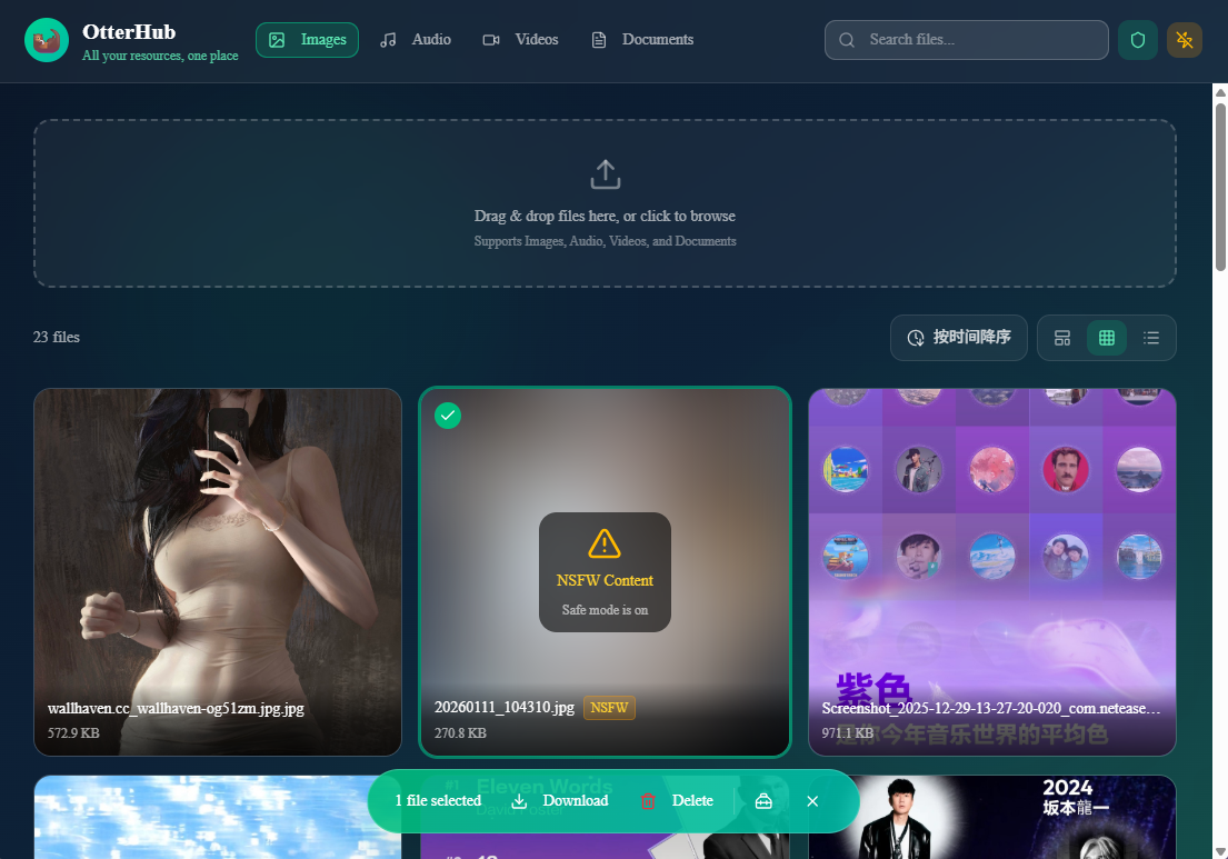 基于Cloudflare KV与Telegram Bot的OtterHub私人文件存储服务源码揭秘-七七源码网