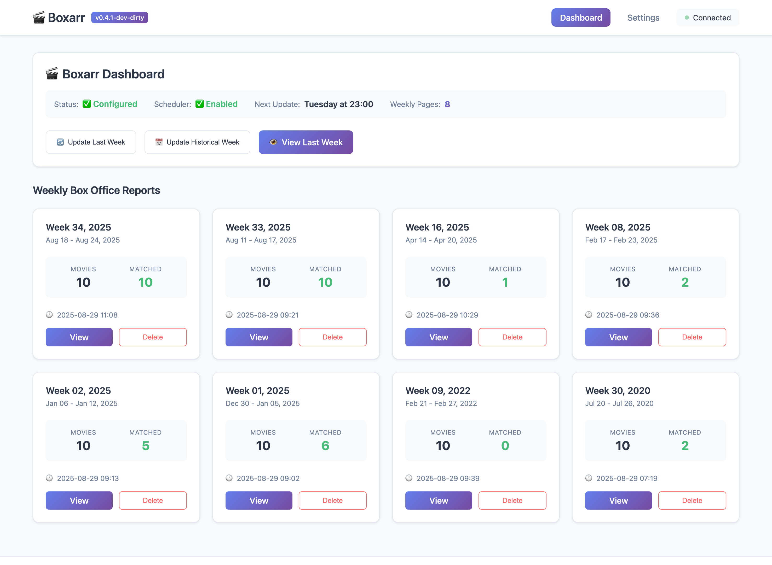 Boxarr票房追踪工具 Radarr集成 图片 Boxarr票房追踪工具 Radarr集成 图片