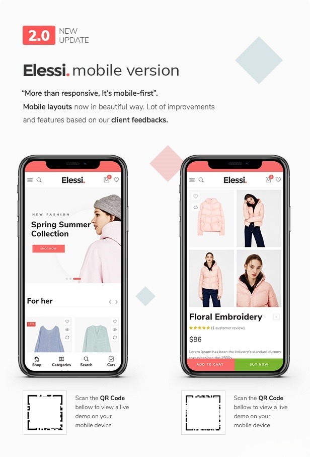 Elessi Ajax简约风格多功能电子商务WordPress主题 v4.4.0 图片
