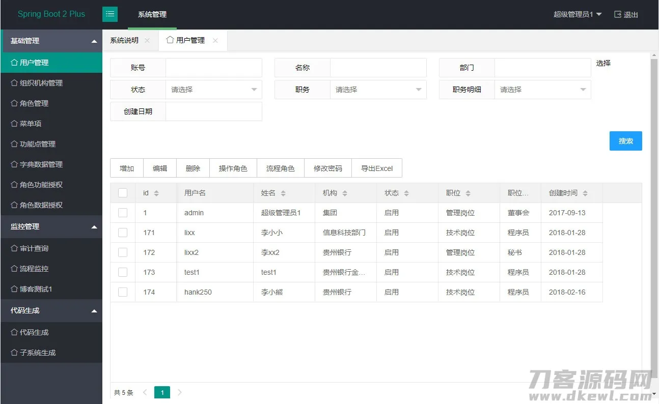 Java SpringBoot2 管理系统源码教程及实战案例-七七源码网