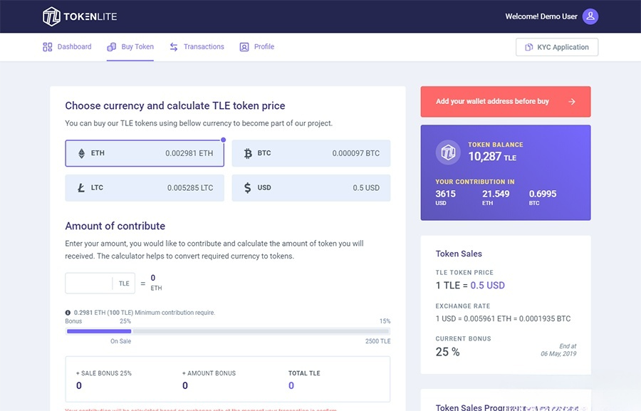 TokenWiz基于PHP+Laravel的ICO STO代币销售管理系统源码 图片