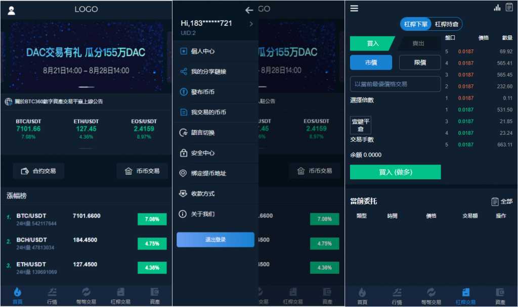 “多语言交易所源码 | 一站式数据/币币&法币&C2C&合约交易平台”-七七源码网
