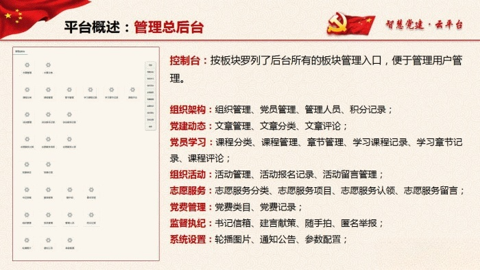 智慧党建云平台 PHP源码 党建管理系统 图片 智慧党建云平台 PHP源码 党建管理系统 图片