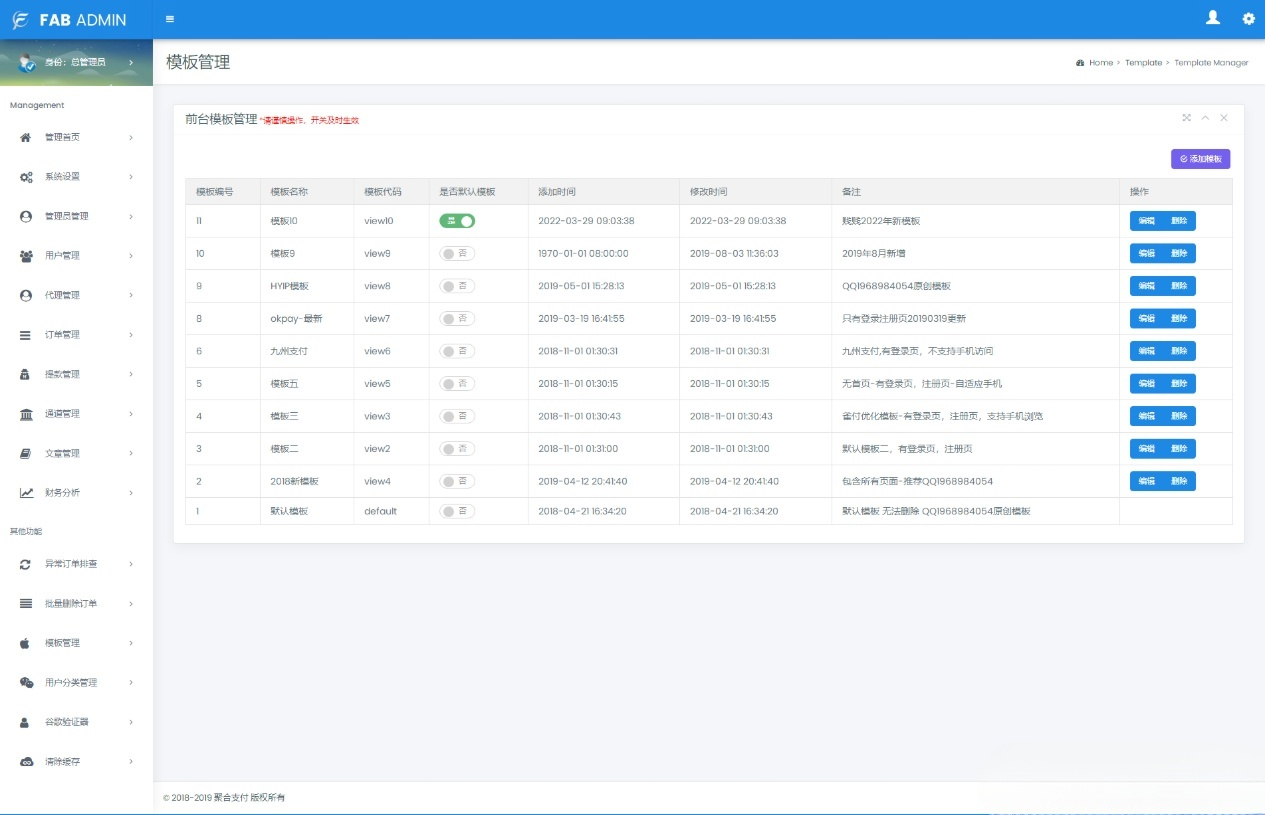 四方支付聚合系统源码 新版PHP安全强化+功能升级 图片 四方支付聚合系统源码 新版PHP安全强化+功能升级 图片
