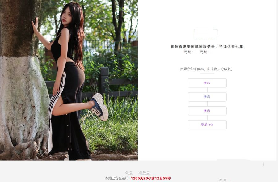 优化后的标题：SEO优化版简约风格网址引导页HTML代码模板-七七源码网